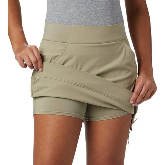 COLUMBIA the Anytime Casual Skort in Safari Women's Size XXL - Picture 3 of 16